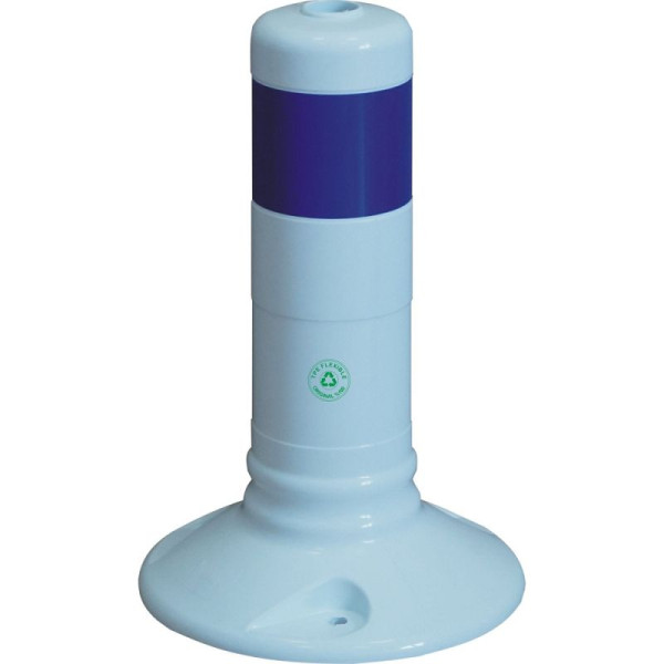 Stein HGS Flexipfosten, nachgiebig, inkl. Befestigungsmaterial, weiß, Höhe 300 mm, 65919.0008