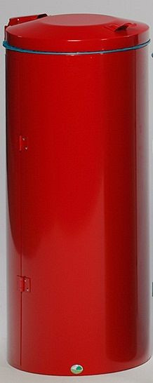 VAR Abfallsammler Kompakt-Doppeltür, rot, 1062
