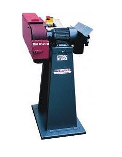 ZIMMER Horizontal- und Vertikalschleifmaschine Rasant Werkzeug-318/2 inkl. Maschinsockel Bandmaß 120 x 1500 mm, 50000318/2