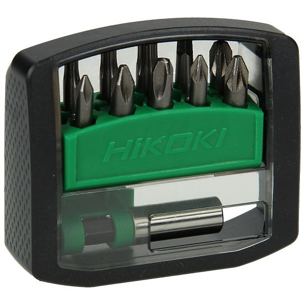 HiKOKI Bit-Box 1/4", 11-teilig, 25mm, inkl. magnetischem Bithalter, 4100311