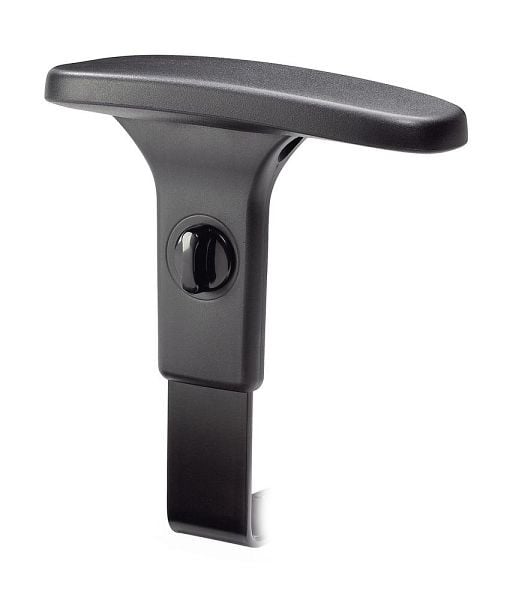 Deskin Höhenverstellbare Armlehnen, schwarz, B 90 mm, 60 mm höhenverstellbar, 258423