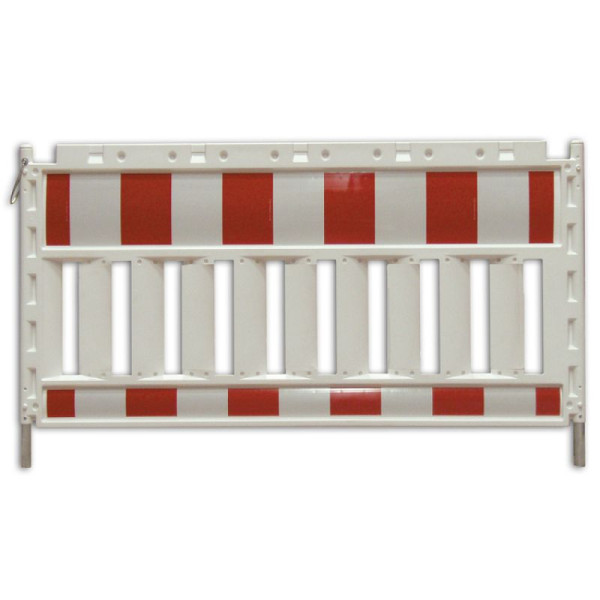 Stein HGS Schrankenzaun -Euro- nach TL, 2,40 m / Folie Typ 1 (RA1) / 14 kg, ohne Lampenadapter (ohne TL-Prüfung), 33324k