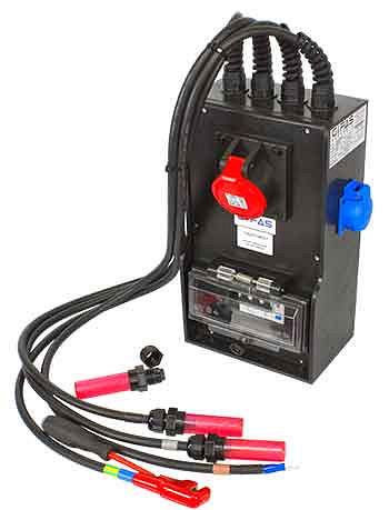 Lemp Stromabnahmegarnitur 230V/400V mit 1x PEN-Klemme, 073426