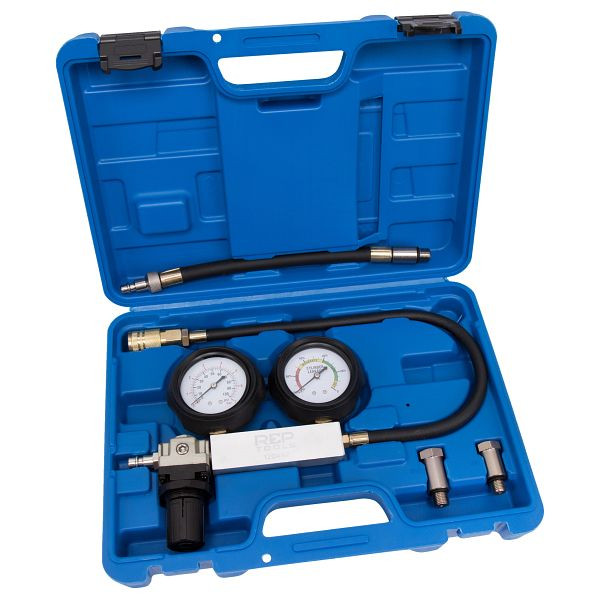 RepTools Motordruckverlusttester Spezialwerkzeug Druckverlusttester zum Zylinderdruck messen, XXL-120447