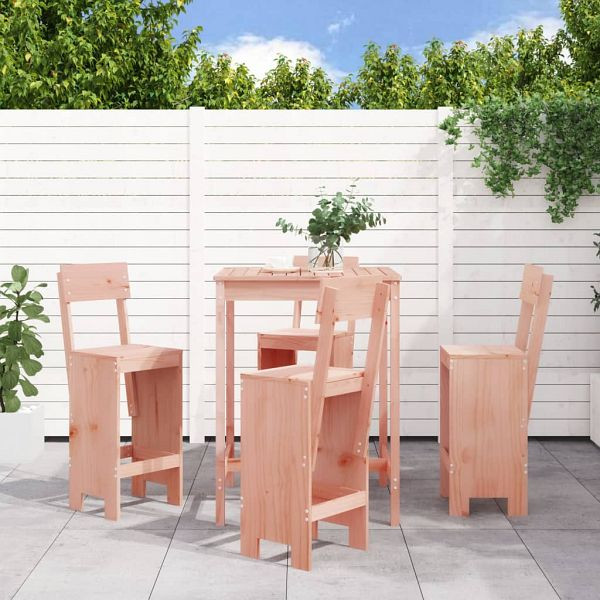 vidaXL 5-tlg. Gartenbar-Set Massivholz Douglasie, 3157804