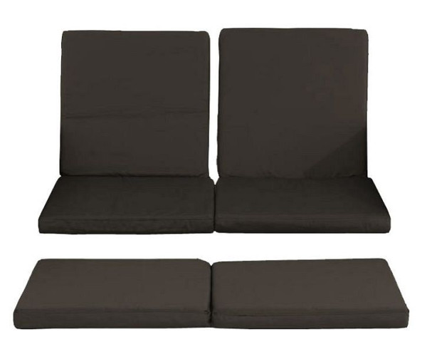 CLP 3er-Set Kissenbezüge Sofa Ancona, anthrazit, 11954201