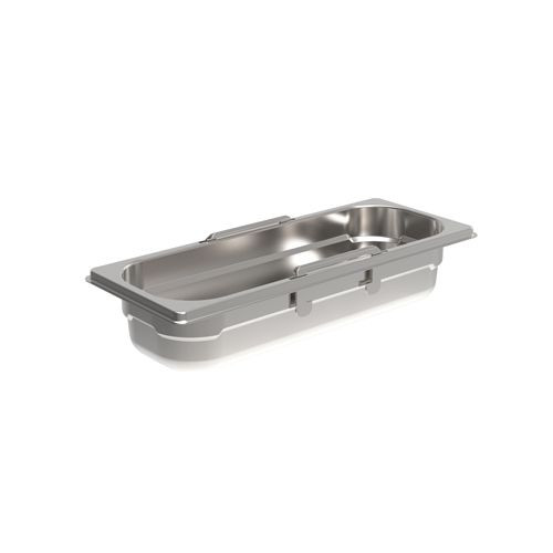 Rieber GN-Behälter 2/8 - Fallgriffe, Höhe 65 mm, 84010223