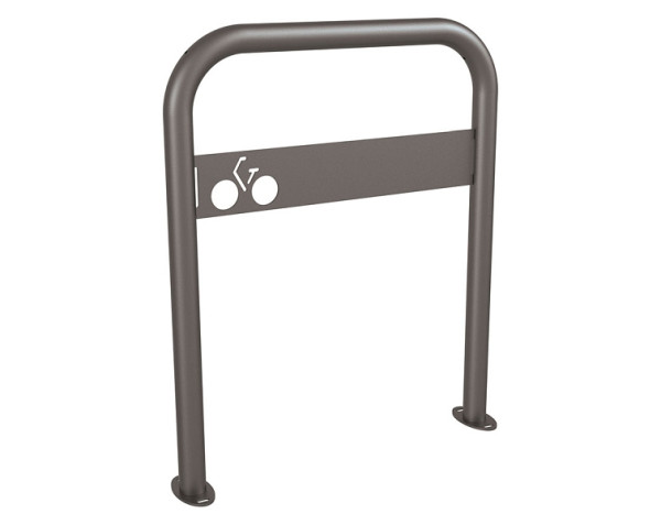 Procity Fahrradbügel mit Beschilderung - Auf Bodenplatten, Procity grau, 294014.GPRO