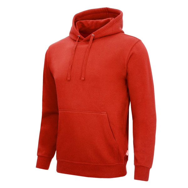 NITRAS MOTION TEX LIGHT, Kapuzenpullover, 70% Baumwolle / 30% Polyester, 300g/qm, Größe: S, Farbe: rot, VE: 15 Stück, 7025-6000-S