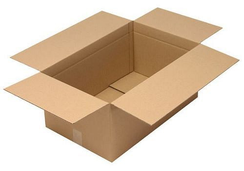 TransPak Wellpapp-Faltkarton 1-wellig, Innenmaß 610 x 380 x 280 mm, Qualität 1.30C, VE: 25 Stück, 299313