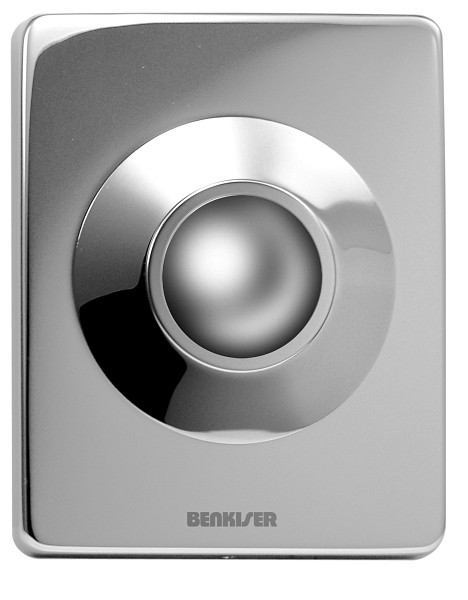 Benkiser Fertig-Set Urinal Druck-Spülsystem, individuelle Laufzeitregulierung 2 - 8 Sek, 6065509-W