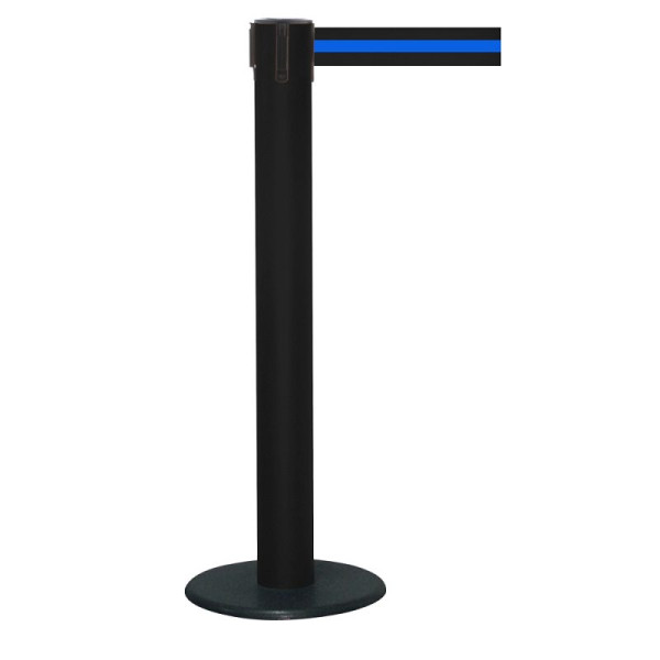 Stein HGS Personenleitsystem -P-Line Titan-, schwarz, schwarz/blau/schwarz waagerecht (gestreift), mit Sicherheitsverschluss (selbstlösend), 15688-0703