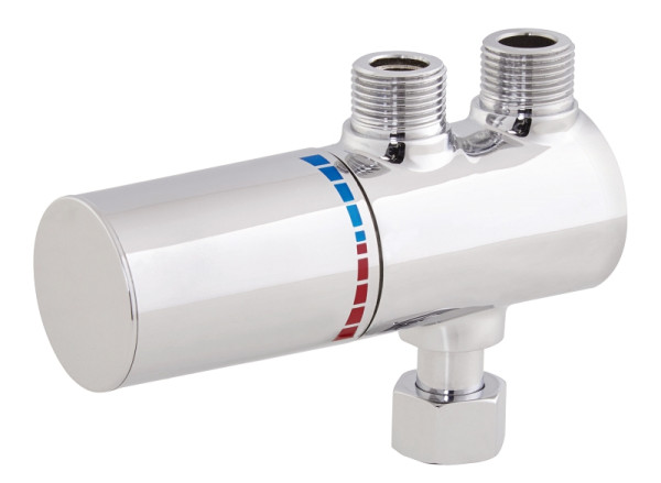 Benkiser Vormischer II 3/8 Zoll mit Thermostat Qualitätsvormischer aus Ganzmetall mit Verbrühschutz, 3515050