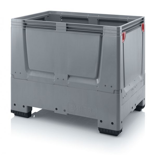 Auer Klappbare Big Boxen geschlossen, LxBxH: 120 x 80 x 100 cm, 4 Füße, KLG 1208