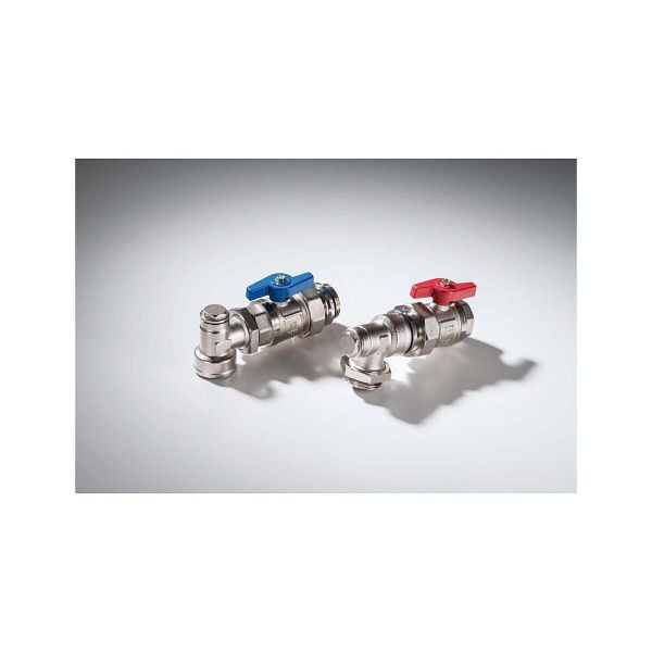 EMPUR Verteiler-Anschluss-Set 90Grad, für HKV-I/HKV-D, 106761