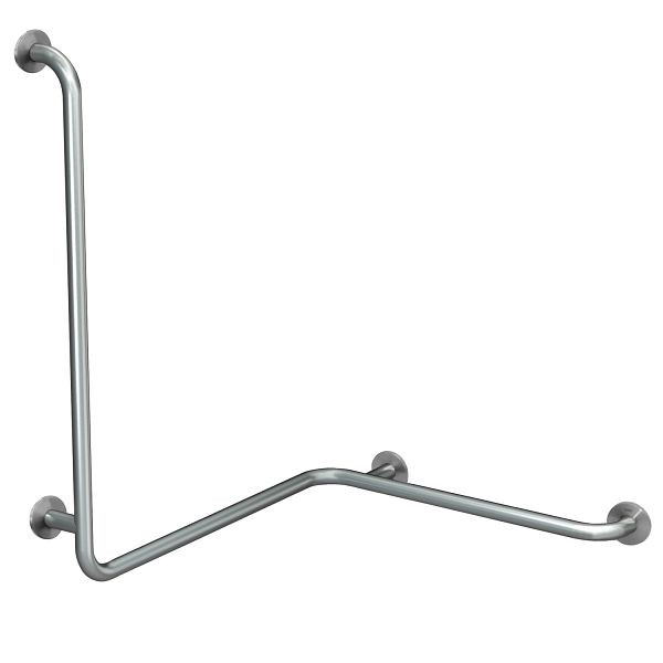 KWC Wandhandlauf, CONTINA, Edelstahl, für Ecken, 806x983x726 mm, Ausführung rechts, 2030038228