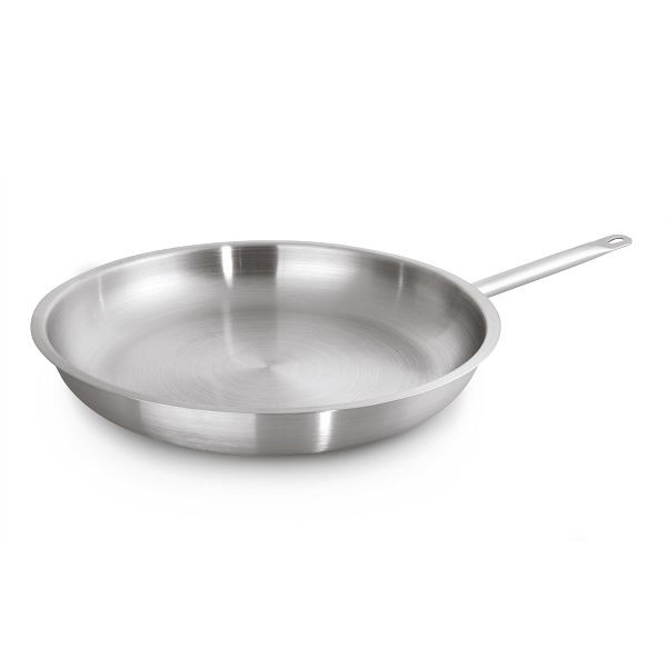 WAS Cookware 50 Pfanne, Durchmesser 40 cm, unbeschichtet, 5040400