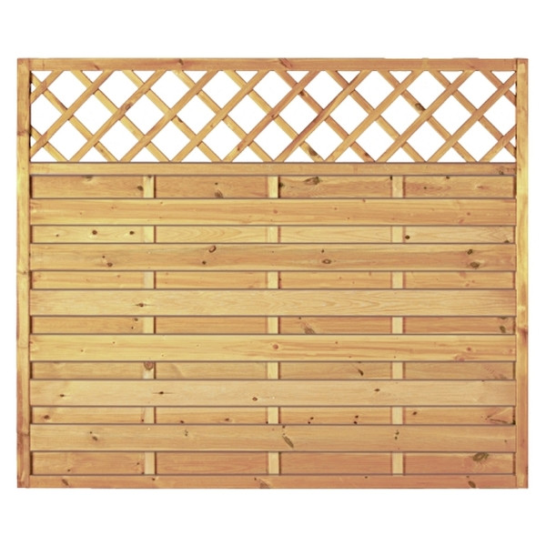 T&J Maxi-Massiv-Ranki 180 x 150 cm, Rahmen 45/45 mm, kdi grün, Lamellen geriffelt & geschraubt, 11203