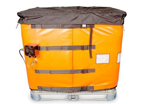 DENIOS Heizmantel für IBC, T4 Ex-Schutz, Thermostat, Isolierhaube, 4060 - 4310 mm, 960W, 280716