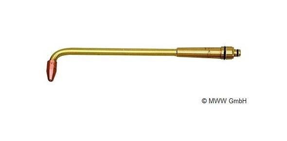 MWW Rohrschweißeinsatz Schweißdüse Cu kurz, 90° gebogen, 6 - 9 mm, 07270