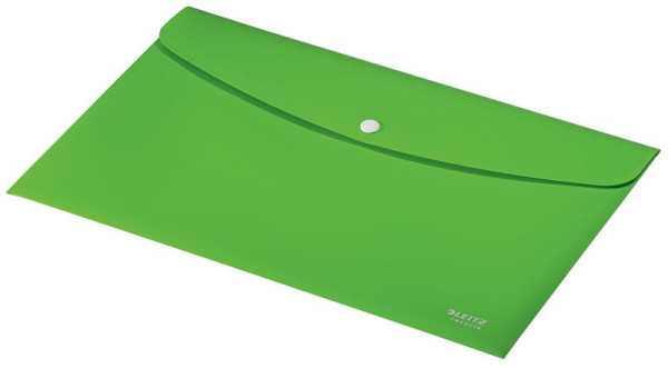 LEITZ 4678 Sammelmappe Recycle, A4 quer, PP, klimaneutral, grün, 4678-00-55