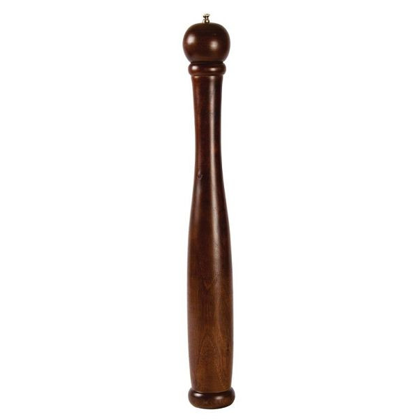 Olympia Salz- und Pfeffermühle 61cm, verstellbare Mahlung, dunkles Holz, GJ009