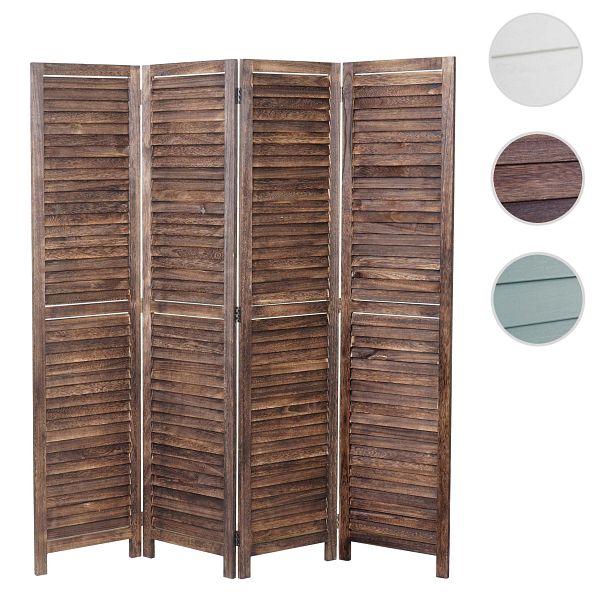 Mendler Paravent HWCC30 Raumteiler Trennwand Sichtschutz ShabbyLook