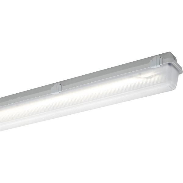 SCHUCH LED-Feuchtraumleuchte 42W 4000K 6160lm grau Konverter IP65 1572x116x125mm, 146167