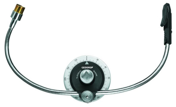GEDORE Drehwinkel-Messgerät 1/2", 80 mm Durchmesser, 1195980