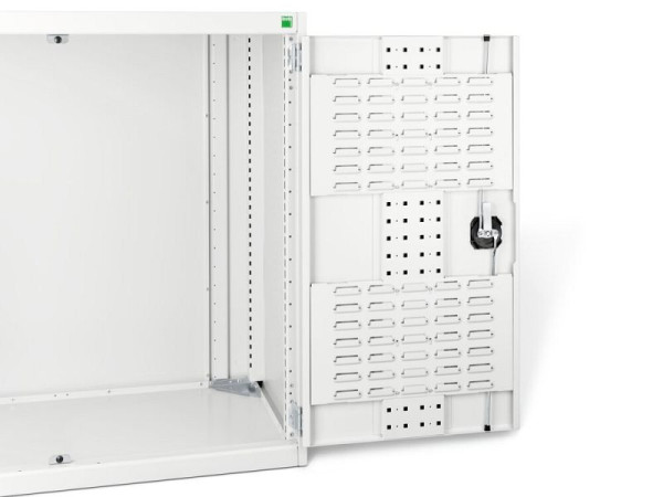 bott cubio Schlitzplatte für Flügeltüre, für Systembreite 800mm, BxTxH: 305x..x267mm, RAL 7035, Lichtgrau, VE: 2 Stück, 43005019.16V