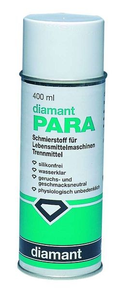 diamant Weißöl-PARA Schmierstoff für den Lebensmittelbereich, Sprühdose 400 ml, VE: 12 Stück, 41190