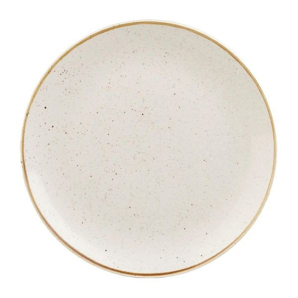 Churchill Stonecast Barley White Coupé-Teller, 228 mm, (12 Stück), HX015