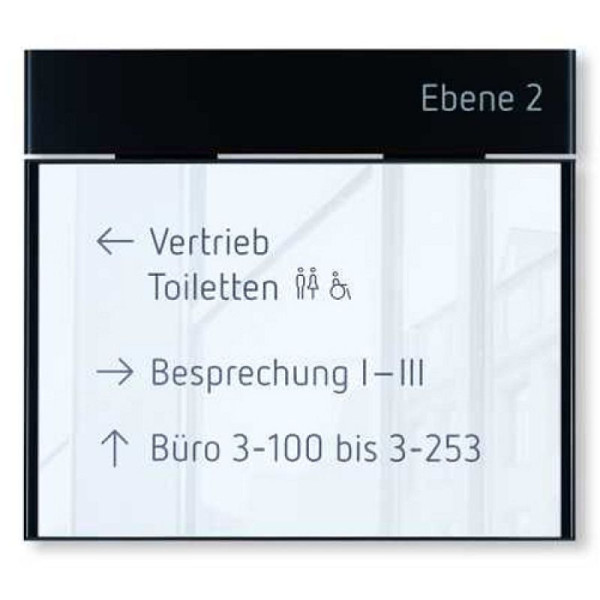 Stein HGS Wandschild 'MessengerX', 317 mm, 509 mm, mo2030