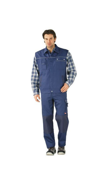 Planam Canvas 320 Weste, marine/marine, Größe S, 2168044