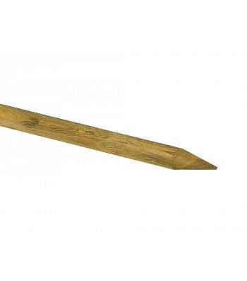 Growi Zaunpfahl kesseldruckimprägniert-braun, 10 x 200 cm, VE: 10 Stück, 11022800