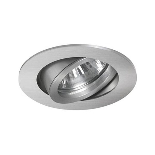 Brumberg Einbaustrahler 50W NV GX5,3 Alu mit Konverter 25° IP20 Steck 0063.25, 113143