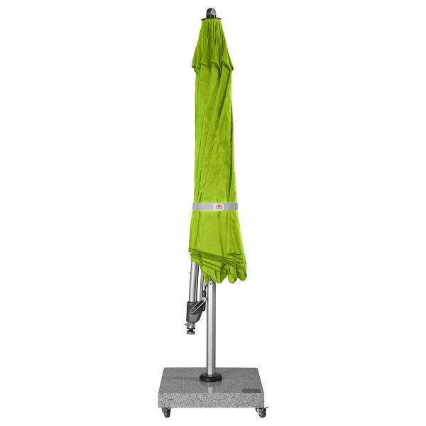 doppler Pendelschirm EXPERT circa 350cm, 8 teilig, Design T841 smaragd, 438247T841
