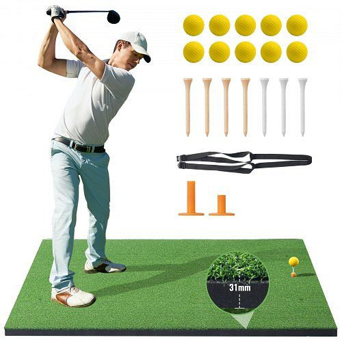 VEVOR Golfschlagmatte Übungsmatte 152cmx122cmx15mm Trainingshilfe Tragbar, DYJQDDYJQD5XYJWJ0V0