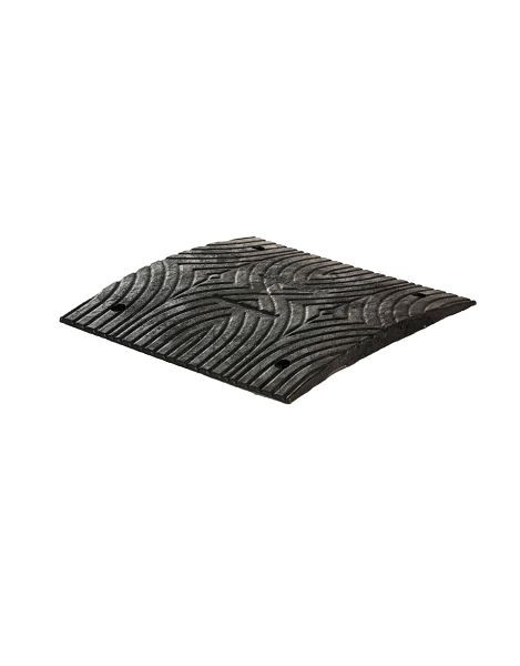 Ri-Traffic Temposchwelle element, Mittelstück schwarz, Höhe 3 cm, 12-1003-02