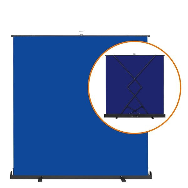 Walimex pro Roll-up Panel Hintergrund blau 210x220, 23213
