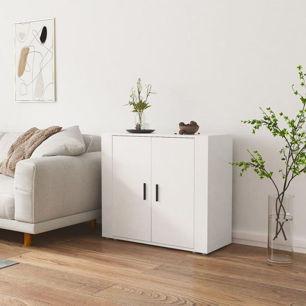 vidaXL Sideboard Weiß 80x33x70 cm Holzwerkstoff, 816560