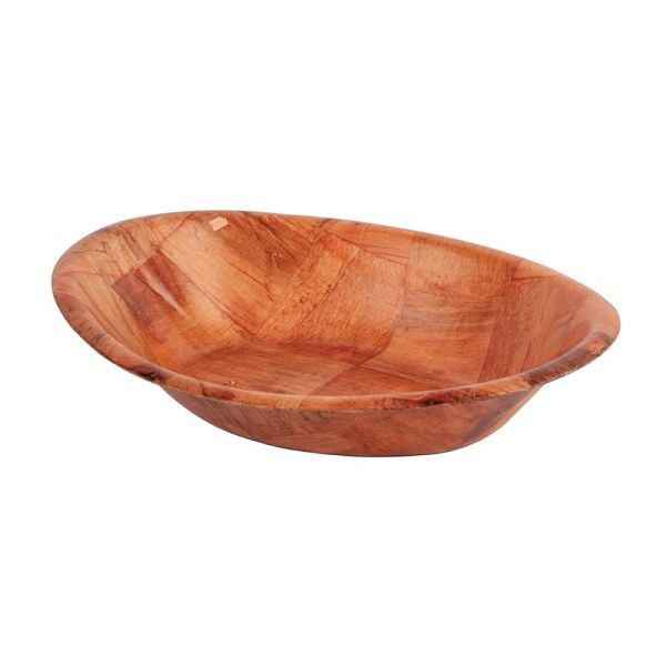 Olympia Ovale Holzschale 30,5 x 22,9cm, stabil und langlebig, L093