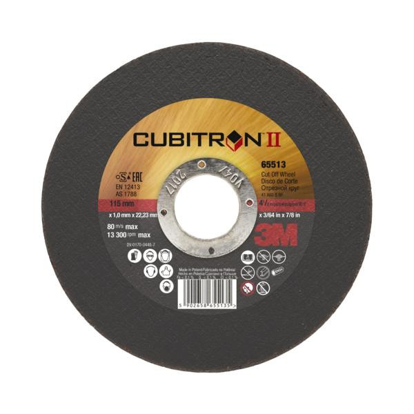 3M Cubitron II Trennscheibe, 75 mm x 1,0 mm x 6,35 mm, A60, Typ 41, VE: 50 Scheiben, 7100094853