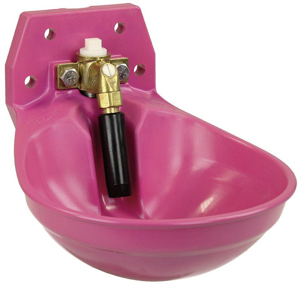 Patura Rohrventil-Becken Modell 12P PINK mit 3/4" Messingventil, 1000122