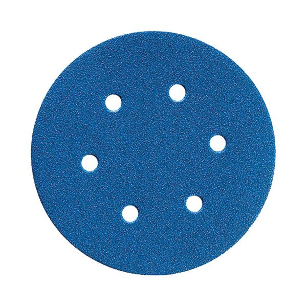 Norton Exzenterscheibe Blue Fire, Durchmesser: 150 mm, Körnung: 80, VE: 50 Stück, 69957391248