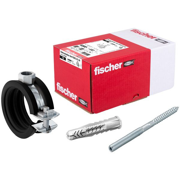 Fischer FGRS Rohrschellen-Set 25-30 gvz, VE: 10 Stück, 547058
