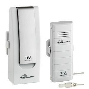 DOSTMANN WEATHERHUB Temperaturmonitor für Smartphones, Set 2, 5005-4002