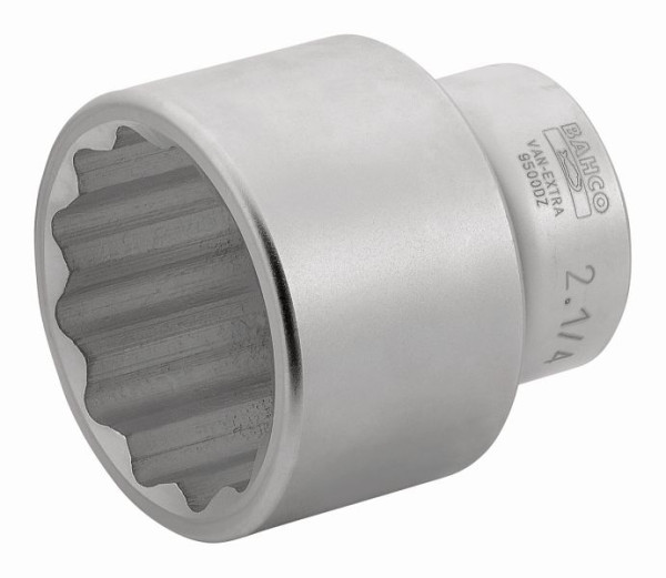 Bahco Steckschlüssel-Einsatz 1", Doppelsechskant, SW 2 3/4", 9500DZ-2.3/4