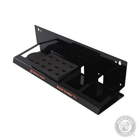 Bench Dog „Bench Cookie® ”-Aufbewahrungshalterung, 267 x 88 x 60 mm (10-1/2 x 3-1/2 x 2-9/25 Zoll), 743801