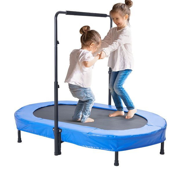 VEVOR Trampoline Faltbares Mini-Trampolin, 100kg Rebounder-Trampolin Blau, TYBCTYBC5636YF5WNV0